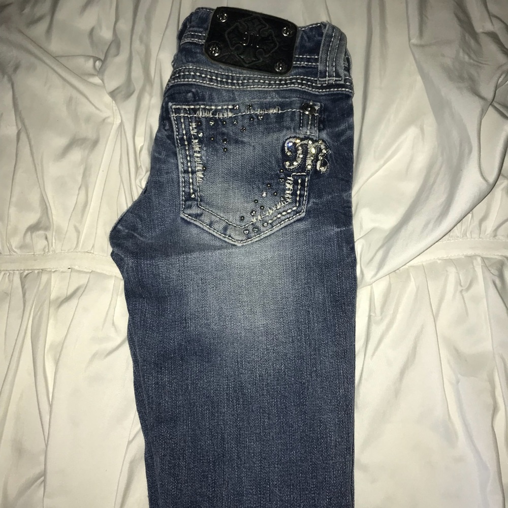 Medium-wash skinny MissMe jeans